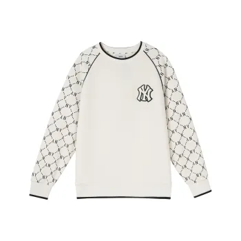 MLB Sweatshirt Fall Unisex Ecru