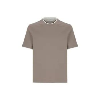 Brunello Cucinelli Layered Effect Crewneck T Shirt