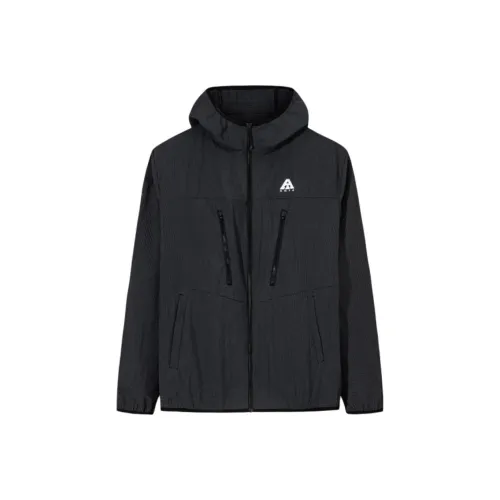 Anta Outdoor Collection Jackets Coats Men's Basic Black