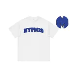 White with Blue Towel Embroidery