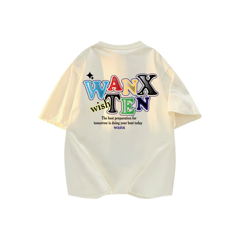 WANX Short Sleeved T Shirts Unisex-9