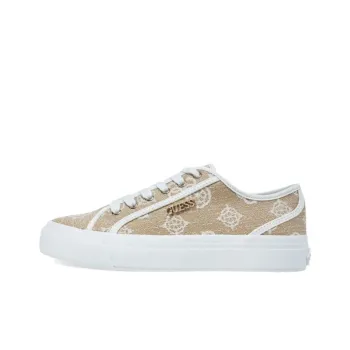 GUESS Low Top Skateboard Shoes Women's Yellow White