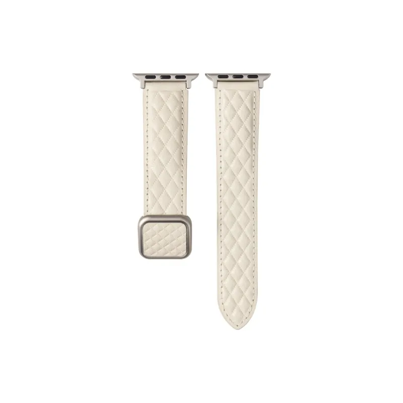 LOVINGCOOL Watch Bands Apple Compatibility Genuine Leather Material-2