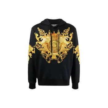 VERSACE JEANS COUTURE Sweatshirts Unisex Black
