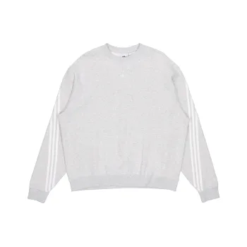Adidas Originals 3 Stripes Sweatshirts Men Medium Gray