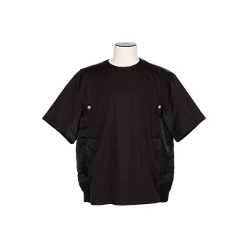 Sacai Short Sleeved Crewneck T Shirt