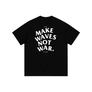 AQUAPROS T-Shirt Trendy Fashion Versatile Gender-Neutral Off-The-Shoulder Heavyweight Unisex