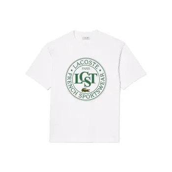 LACOSTE Logo print T shirt