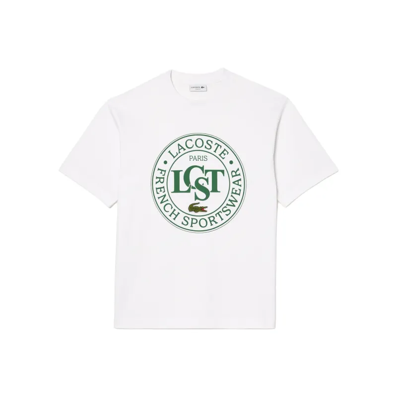 LACOSTE Logo print T shirt-0