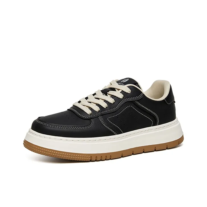 HANG TEN Slip Resistant Cushioning Wear Resistant Lightweight Breathable Low Top Skateboard Shoes Men's-1
