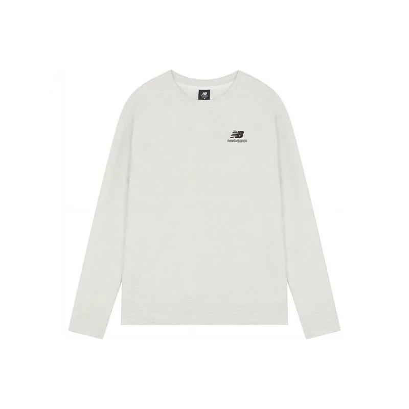 New Balance Sweatshirt Unisex Light Gray-0