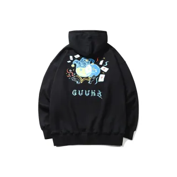 Guuka Sweatshirts Unisex Black