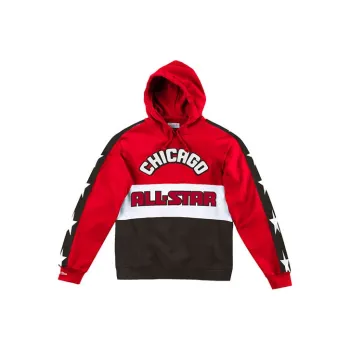 Mitchell & Ness Sweatshirt Unisex Red Black