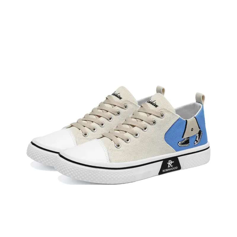ROBINHOOD Coverage Slip Resistant Cushioning Abrasion Resistant Low Top Skateboard Shoes Men's-8