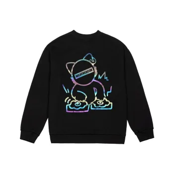 JRs Sweatshirts Unisex Black