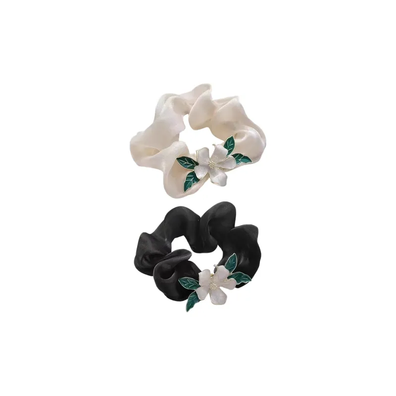 DAISY BEAUTY Silk Chiffon Hair Tie Women's-18