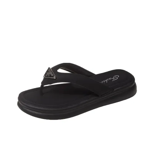 Puppytown Slip Resistant Quick Dry Flip Flops Women's
