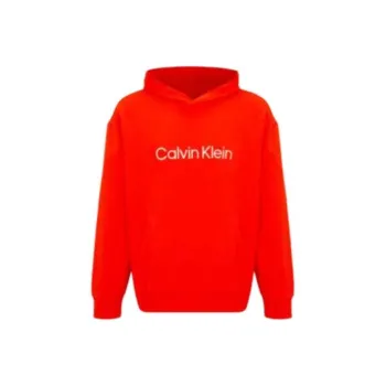 CALVIN KLEIN Simple Collection Sweatshirt Men's Copper Orange