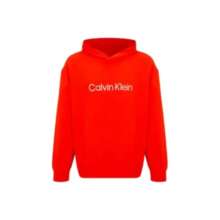 CALVIN KLEIN Simple Collection Sweatshirt Men's Copper Orange-0