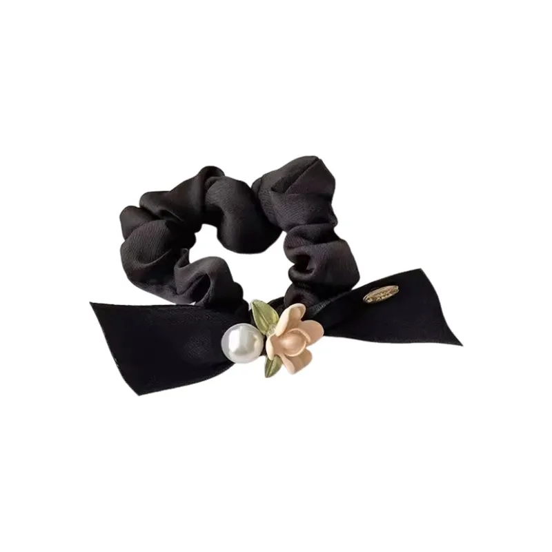 DAISY BEAUTY Silk Yarn Hair Tie Women's-21