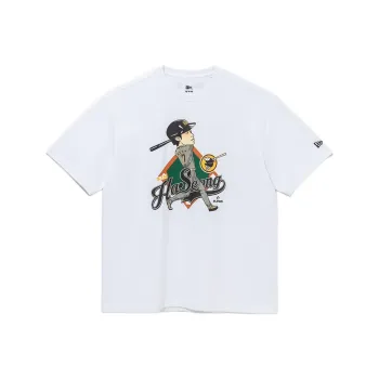 New Era x MLB T Shirt Unisex White