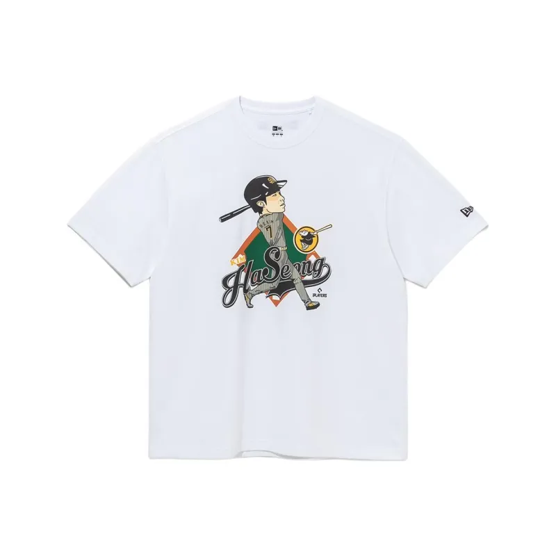 New Era x MLB T-Shirt Unisex White-0
