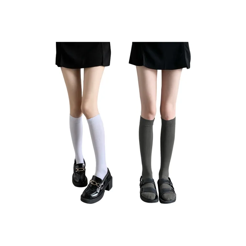 MIIOW Knee High Socks Women's 2 Pack-18
