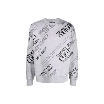 VERSACE Sweatshirts Men Gray