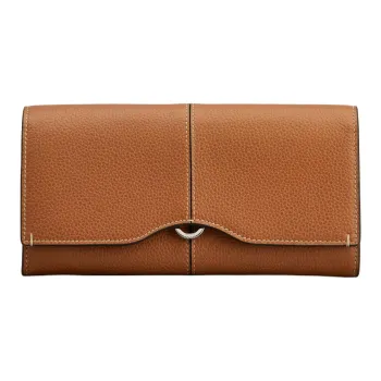 TOD'S Leather Wallet Women's Brown