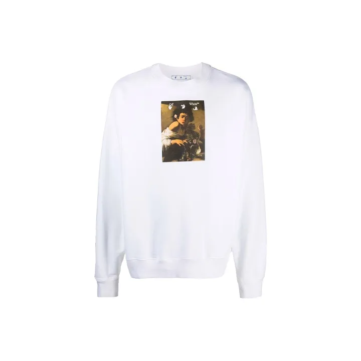 OFF WHITE FW21 Sweatshirts Men White-0