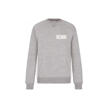 DIOR Dior Quarterly New Products Sweatshirt Men's Gray
