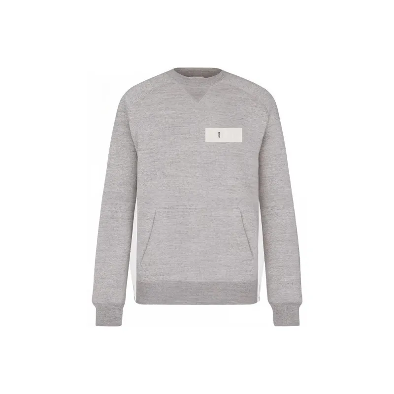 DIOR Dior Quarterly New Products Sweatshirt Men's Gray-0