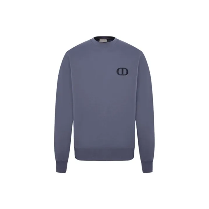DIOR Sweatshirt Men's Purple Blue-0