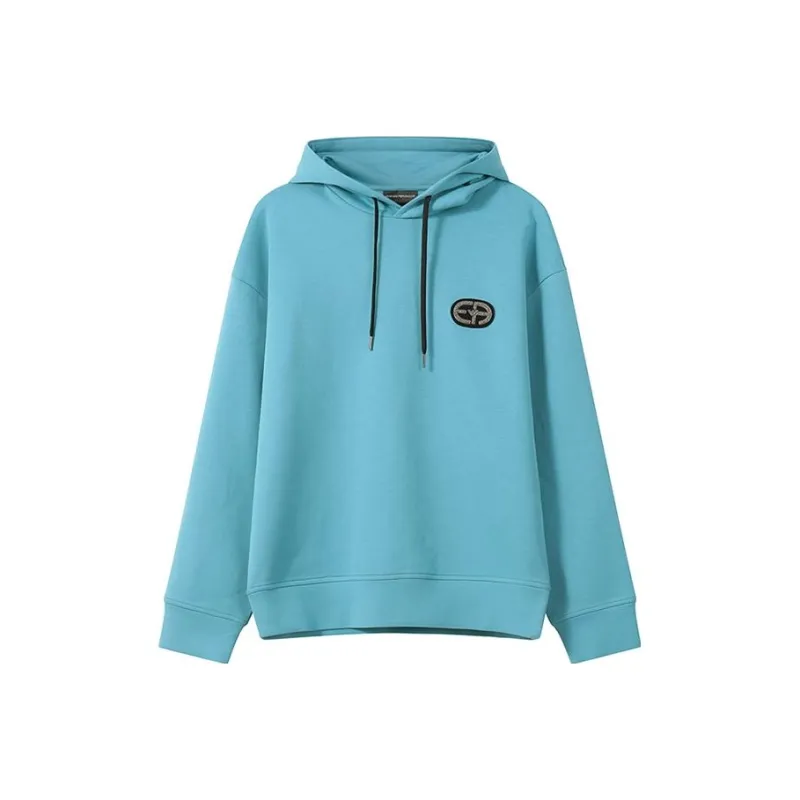 EMPORIO ARMANI Sweatshirts Men Lake Blue-0