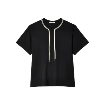 CRAIG GREEN Flatlock Cotton T shirt