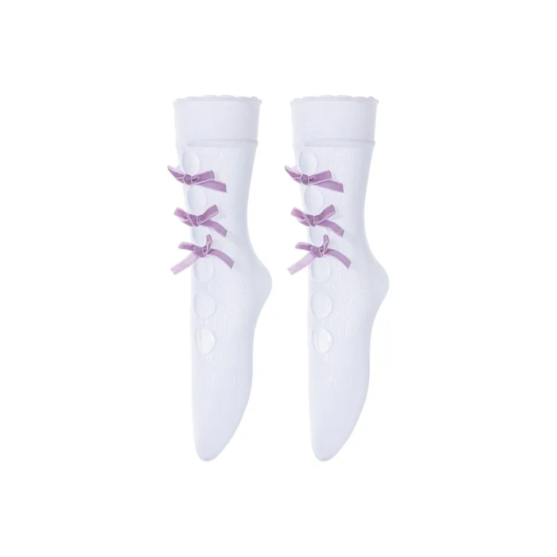 FREELASS Mid Calf Socks Women's Single Pack-3