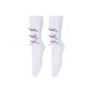 Single Pack (White Socks with Purple Bowknot)