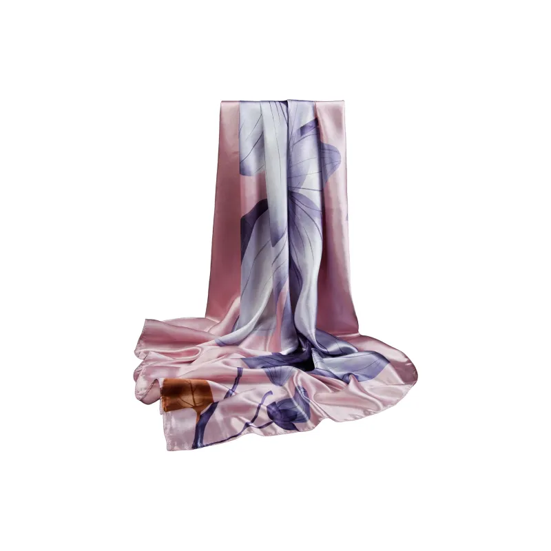 Shanghai Story 100% Polyester Silk Scarves Women's-102