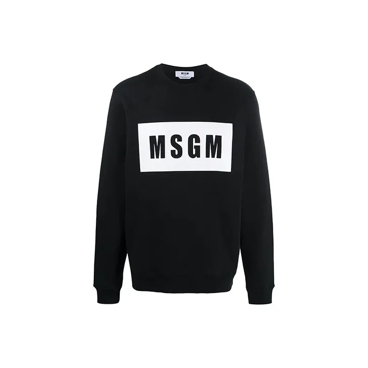 MSGM Logo print Sweatshirt-0