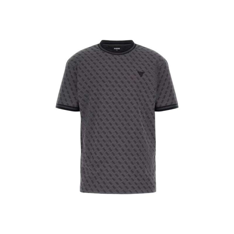 GUESS T-Shirt Men's Gray Multicolor-0