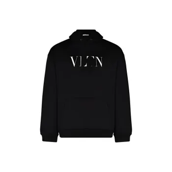 Valentino Logo Pullover Hoodie Sweatshirt