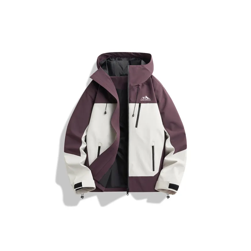 ROBINHOOD Water Resistant Windproof Breathable Wear Resistant Warm Water Repellent Windbreaker Jacket Unisex-34
