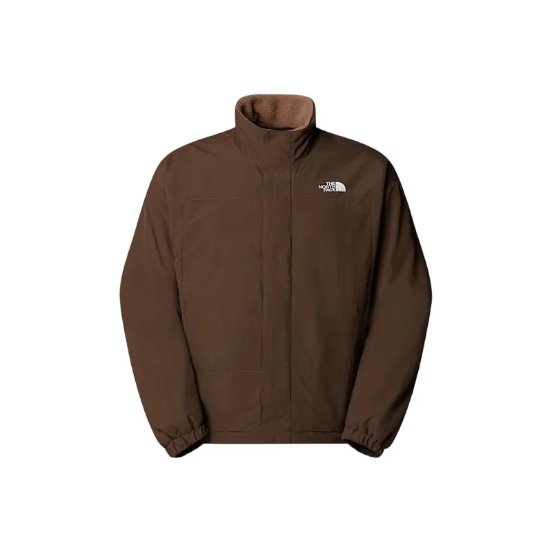 THE NORTH FACE Yumiori Reversible Fleece Jackets & Coats Men's Smoky Brown Latte-1