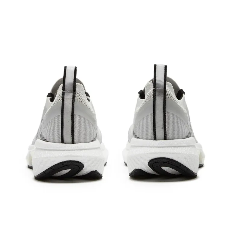 Le Coq Sportif Cushioning And Breathable Low Top Running Shoes Unisex Light Gray-3