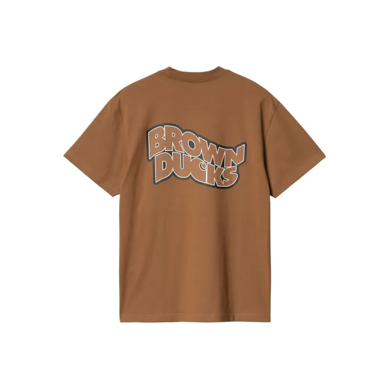 Carhartt WIP Duck Printed Crewneck T Shirt-0