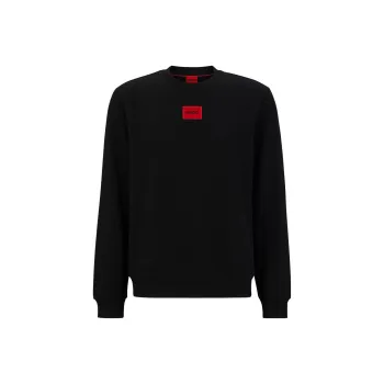 HUGO BOSS Logo Embroidered Crewneck Sweatshirt