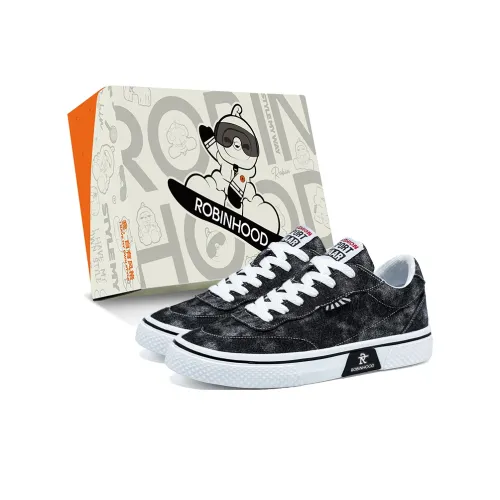 ROBINHOOD Wrapping Anti Slip Shock Absorbing And Wear Resistant Low Top Skateboard Shoes Men's