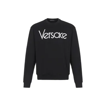 VERSACE Sweatshirts Men Black