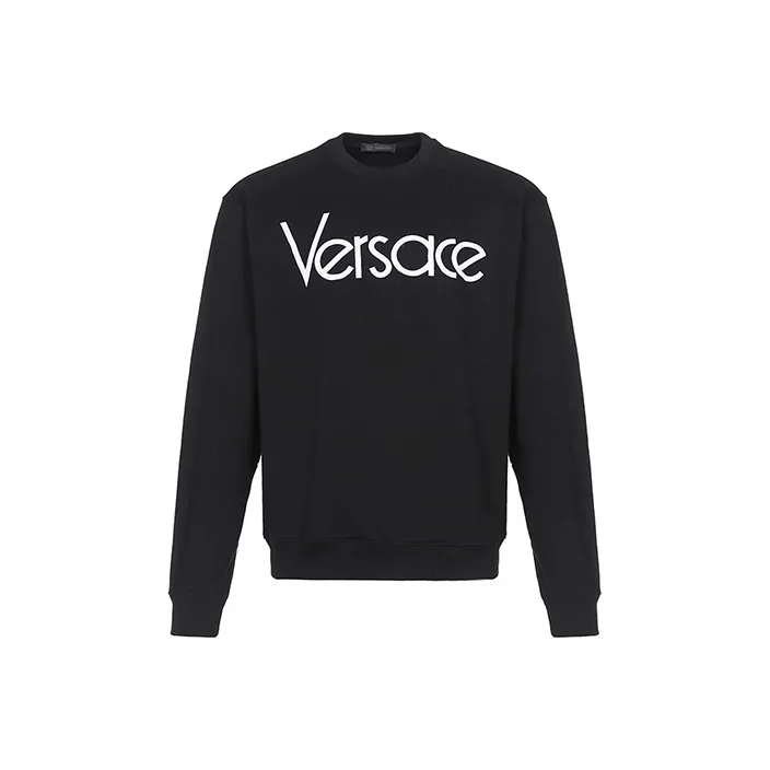 VERSACE Sweatshirts Men Black-0