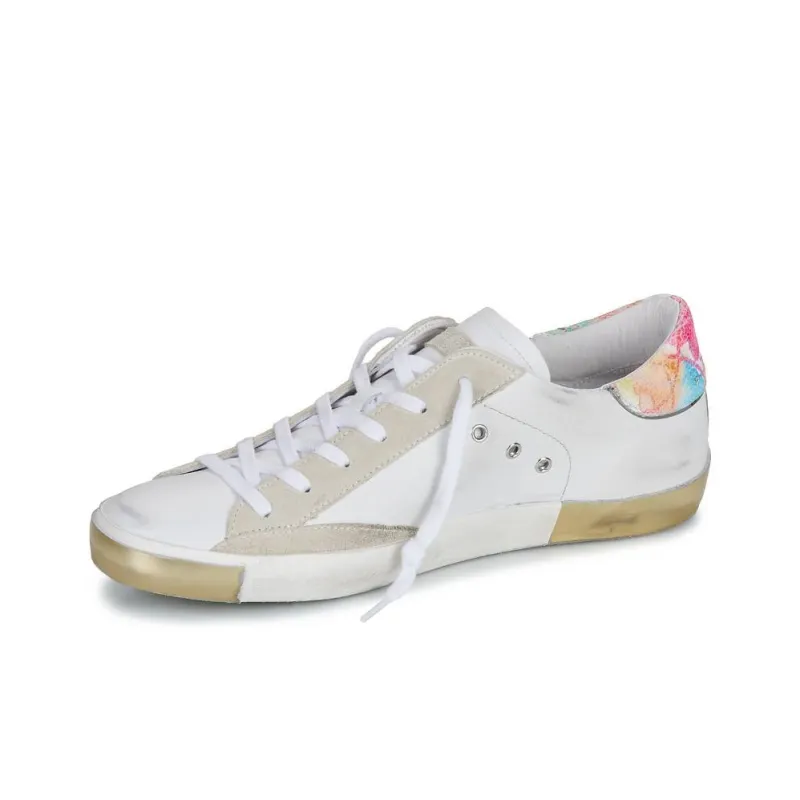 PHILIPPE MODEL Paris Low Top Skateboard Shoes Women's White-1